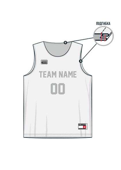 Двухсторонняя баскетбольная майка BSK-AT03-SUBL